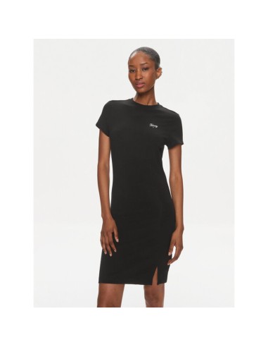 TOMMY HILFIGER VESTIDO DW0DW17926_NG NEGRO (W)