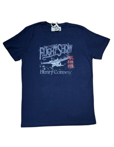 HENRY COTTONS HC-TS3_MAR CAMISETAS (M)