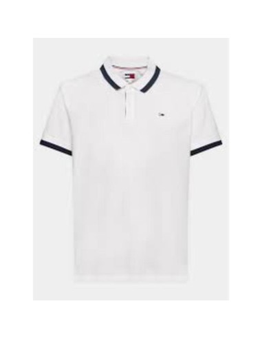 TOMMY HILFIGER POLO DM0DM18313_BL BLANCO (M)