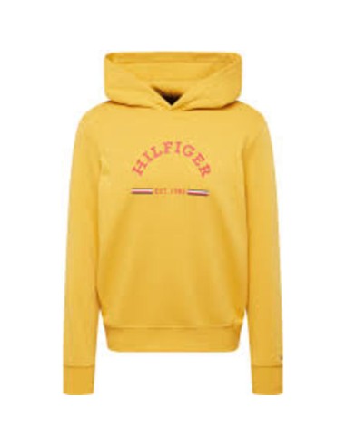 TOMMY HILFIGER SUDADERA MW0MW35568_AM AMARILLO (M)