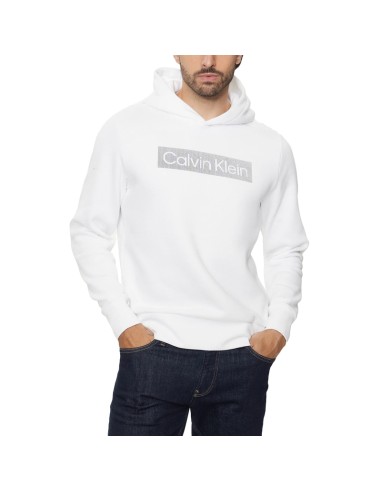 CALVIN KLEIN SUDADERA K10K113552_BL BLANCO (M)