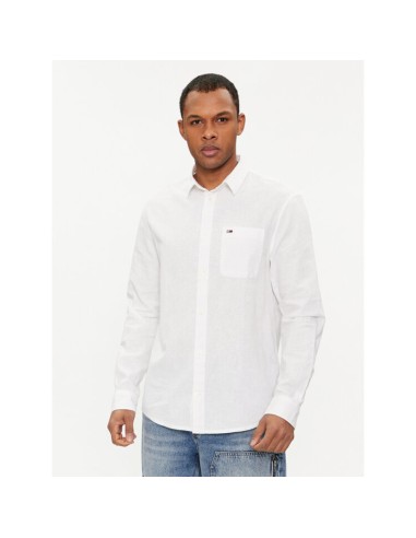 TOMMY HILFIGER CAMISA DM0DM18962_BL BLANCO (M)