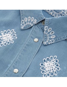 GUESS CAMISA W4GH34D5CD1_AZ AZUL (W) 2