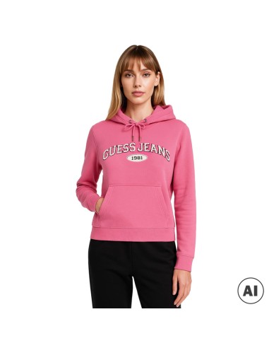 GUESS SUDADERA W4YQ09KC811_FU FUCSIA (W)