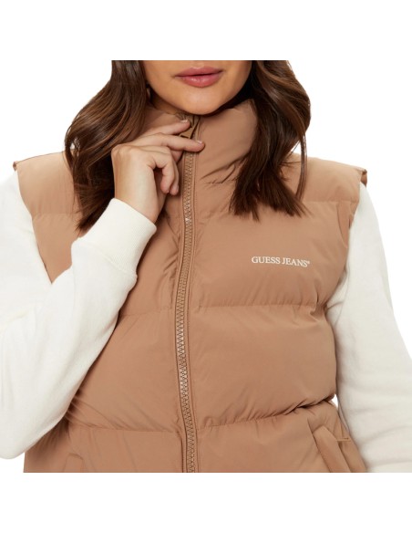 GUESS CHAQUETA W4BN59WGII2_BE BEIGE (W)