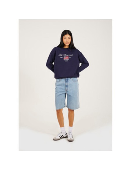 BRAVE SOUL SUDADERA 69TATENAVY_MAR MARINO (W)