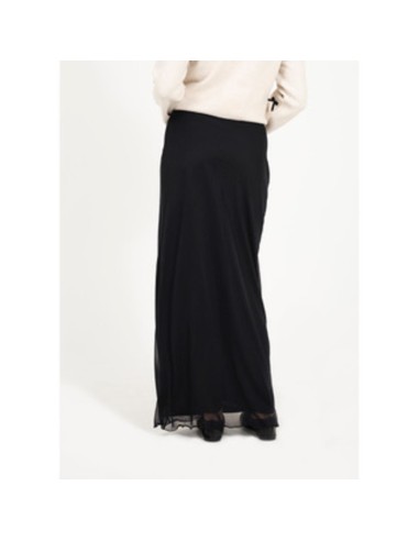 BRAVE SOUL FALDA 225FLAXBLK_NG NEGRO (W)