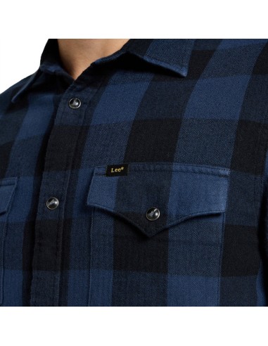 LEE CAMISA 112355747_AZ AZUL (M)
