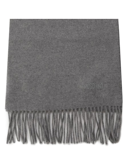MOSCHINO BUFANDA 50092M5165_GR GRIS (COM)