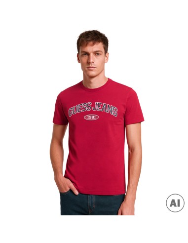 GUESS CAMISETAS M4YI57K8HM0_RO ROJO (M)