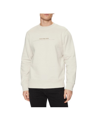 CALVIN KLEIN SUDADERA J30J327119_CRU CRUDO (M)