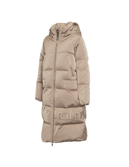 TOMMY HILFIGER ABRIGO XW0XW02739_BE BEIGE (W)