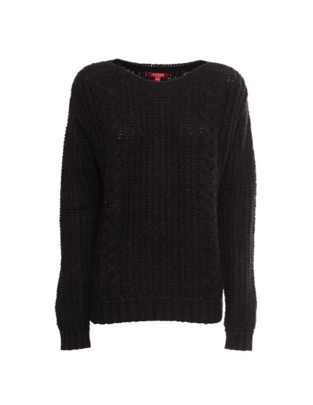 GUESS JERSEY Q3BR21Z33A0_NG NEGRO (W)