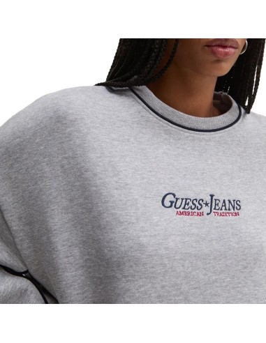 GUESS SUDADERA W4BQ18KC811_GR GRIS (W)
