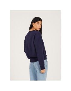 BRAVE SOUL SUDADERA 69TATENAVY_MAR MARINO (W)