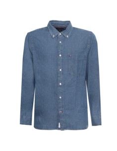TOMMY HILFIGER CAMISA XM0XM02457_AZ AZUL (M)