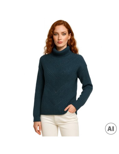 GUESS JERSEY 3BGR195785Z_AZ AZUL (W)