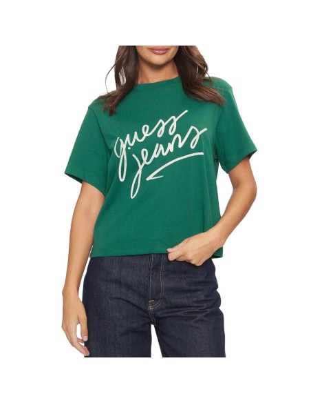 GUESS CAMISETAS W4BI54K8HM0_VE VERDE (W)