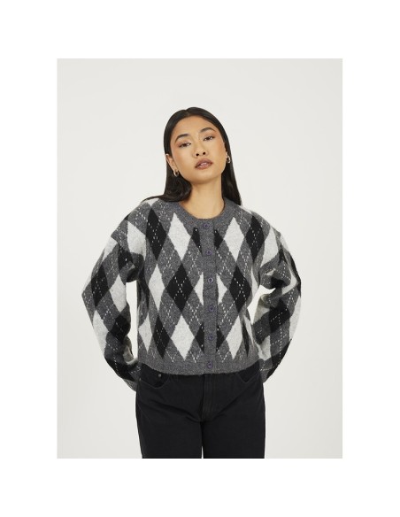 BRAVE SOUL CHAQUETA 125DIAMONDSA_GR GRIS (W)