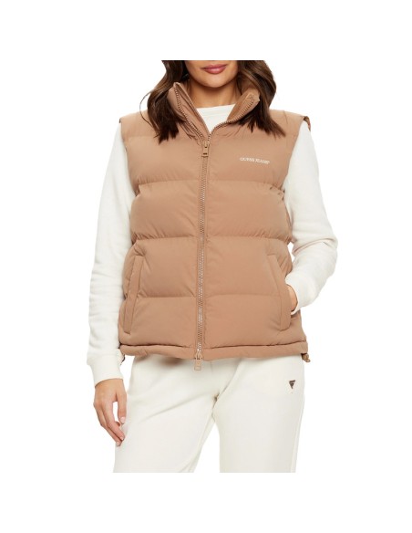 GUESS CHAQUETA W4BN59WGII2_BE BEIGE (W)