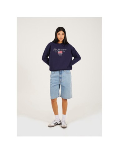 BRAVE SOUL SUDADERA 69TATENAVY_MAR MARINO (W)