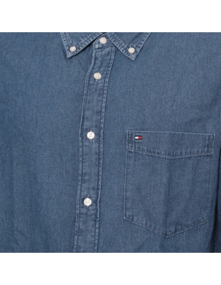 TOMMY HILFIGER CAMISA XM0XM02457_AZ AZUL (M)