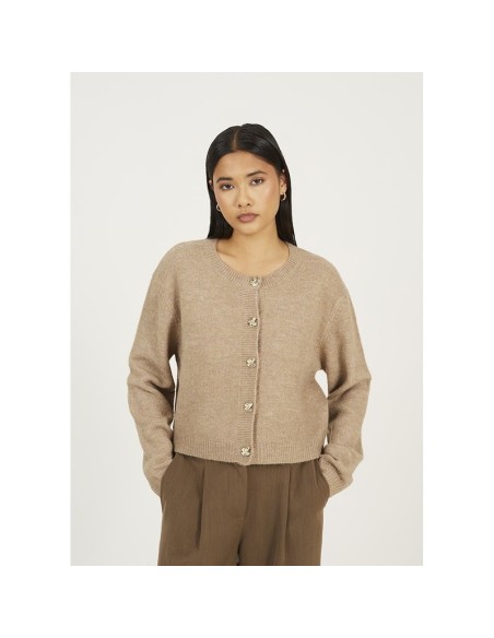 BRAVE SOUL CHAQUETA 125EVAMNK_BE BEIGE (W)