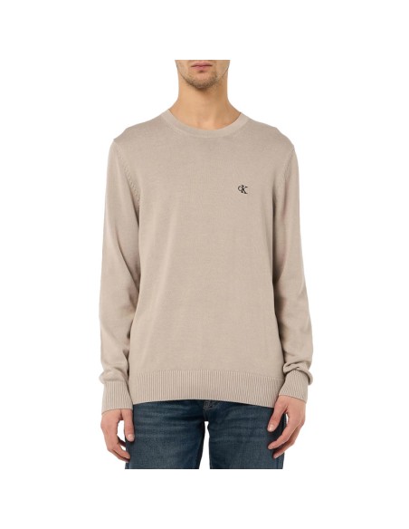 CALVIN KLEIN JERSEY J30J326745_BE BEIGE (M)