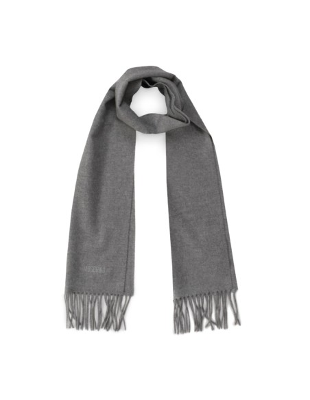 MOSCHINO BUFANDA 50092M5165_GR GRIS (COM)