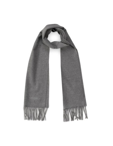 MOSCHINO BUFANDA 50092M5165_GR GRIS (COM)