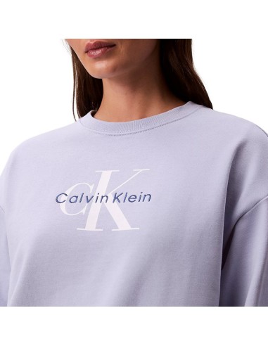 CALVIN KLEIN SUDADERA LV047B234G_AZ AZUL (W)