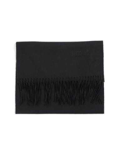 MOSCHINO BUFANDA 50092M5165_NG NEGRO (COM)