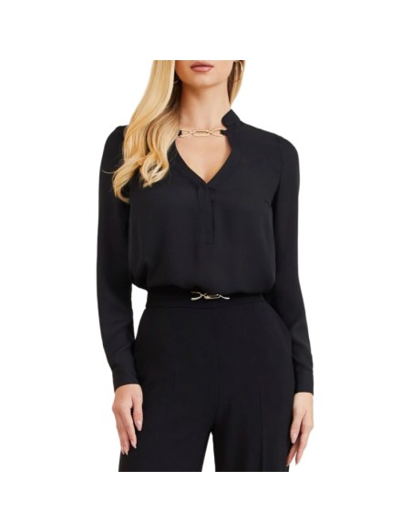 GUESS CAMISA 3BGH619742Z_NG NEGRO (W)