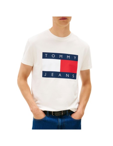 TOMMY HILFIGER CAMISETAS DM0DM22645_BL BLANCO (M)