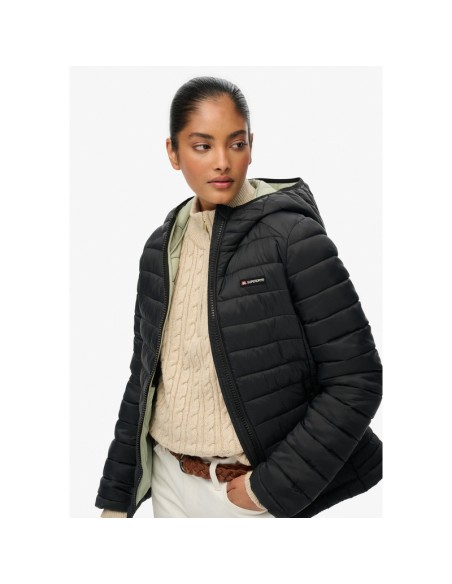 SUPERDRY CHAQUETA W5011970A_NG NEGRO (W)