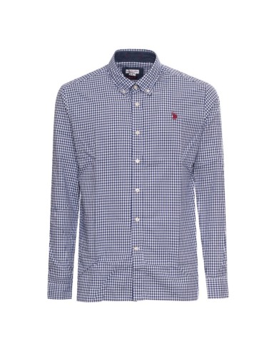 US POLO CAMISA US40104013_BL-AZ BLANCO-AZUL (M)