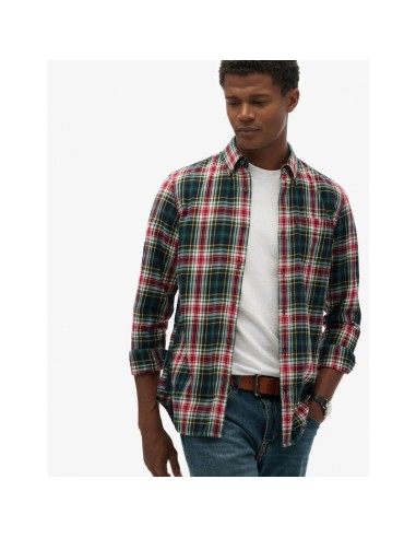 SUPERDRY CAMISA M4011039A_VE VERDE (M)