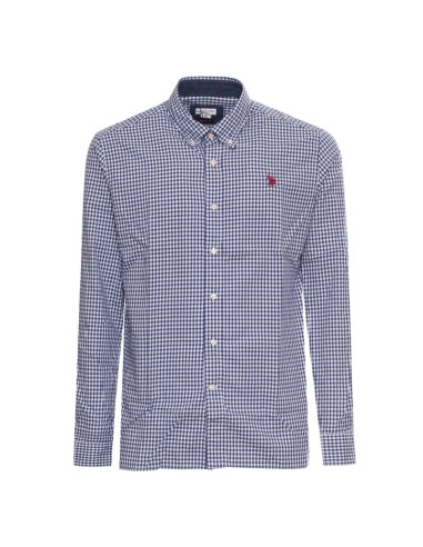 US POLO CAMISA US40104013_BL-AZ BLANCO-AZUL (M)