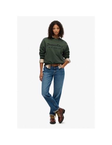SUPERDRY SUDADERA W2012395A_VE VERDE (W)