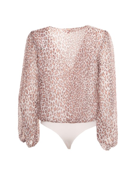 GUESS CAMISA Q3GP05WCLH2SR_AP ANIMAL PRINT (W)