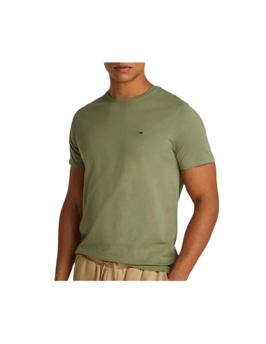 TOMMY HILFIGER CAMISETAS DM0DM20363_VE VERDE (M)