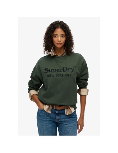SUPERDRY SUDADERA W2012395A_VE VERDE (W)