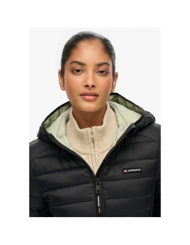 SUPERDRY ABRIGO W5011970A_NG NEGRO (W)