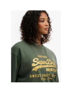 SUPERDRY SUDADERA W2012399A_VE VERDE (W)