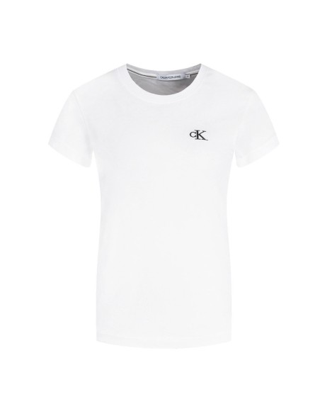 CALVIN KLEIN CAMISETAS J20J212883_BL BLANCO (W)