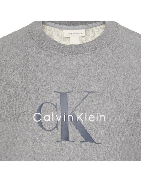 CALVIN KLEIN SUDADERA LV04RD242G_GR GRIS (M)