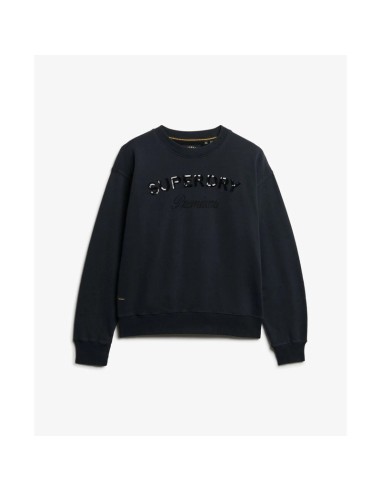 SUPERDRY SUDADERA W2012455A_NG NEGRO (W)