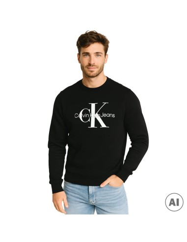 CALVIN KLEIN SUDADERA J30J320933_NG NEGRO (M)