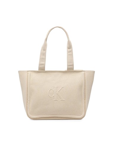 CALVIN KLEIN BOLSO LV04K3098G_BE BEIGE (COW)