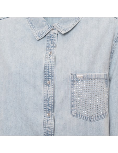 GUESS CAMISA Q4BH04D5K99_DE DENIM (W)